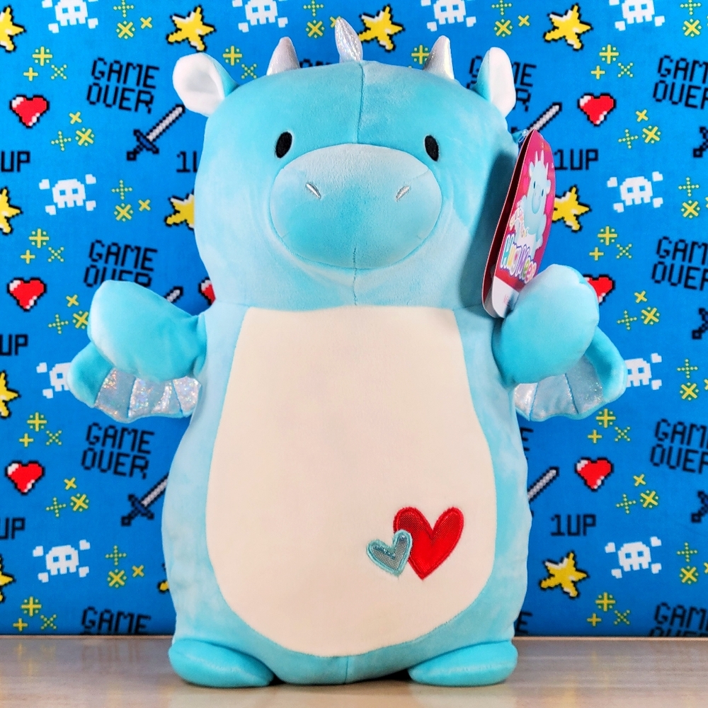 Squishmallow Miles the Dragon 14" Hug Mees UltraSoft Stuffed Toy Plush NWT